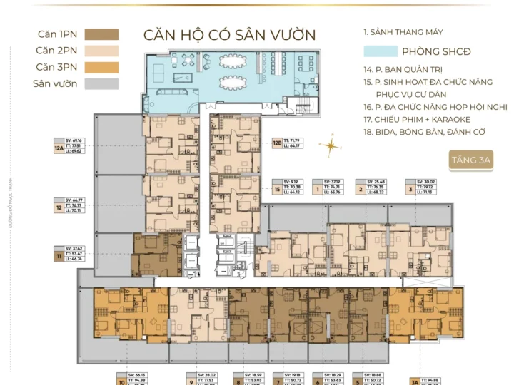 13 Căn Hộ Sân Vườn Legacy 66 Đều Nằm Trên Một Tầng Duy Nhất