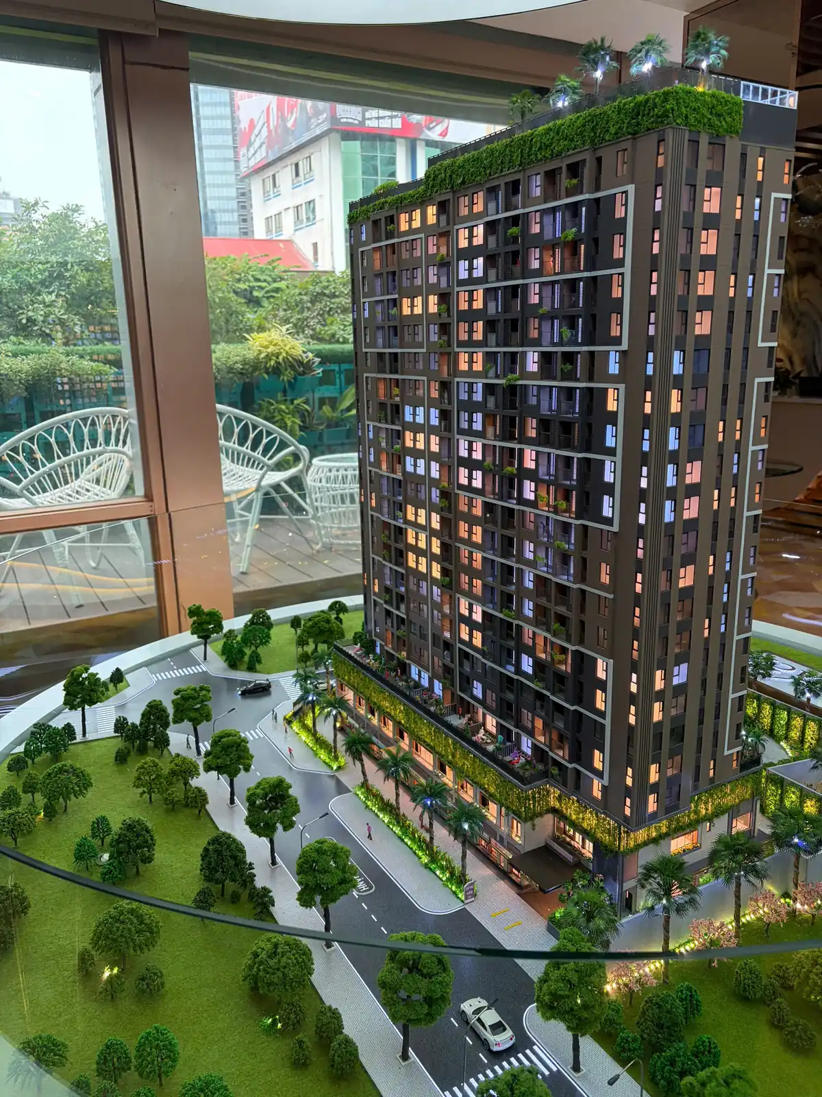 Sa bàn toàn cảnh dự án căn hộ Legacy 66 tại 66 Tân Thành, Quận 5, TP.HCM